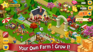 Dia fazenda aldeia agrícola: jogos offline screenshot 8