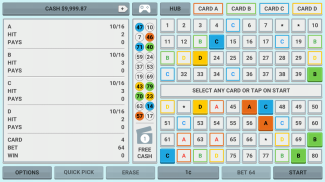 Colorful Keno: Las Vegas Casino Keno 4 Card Keno screenshot 0