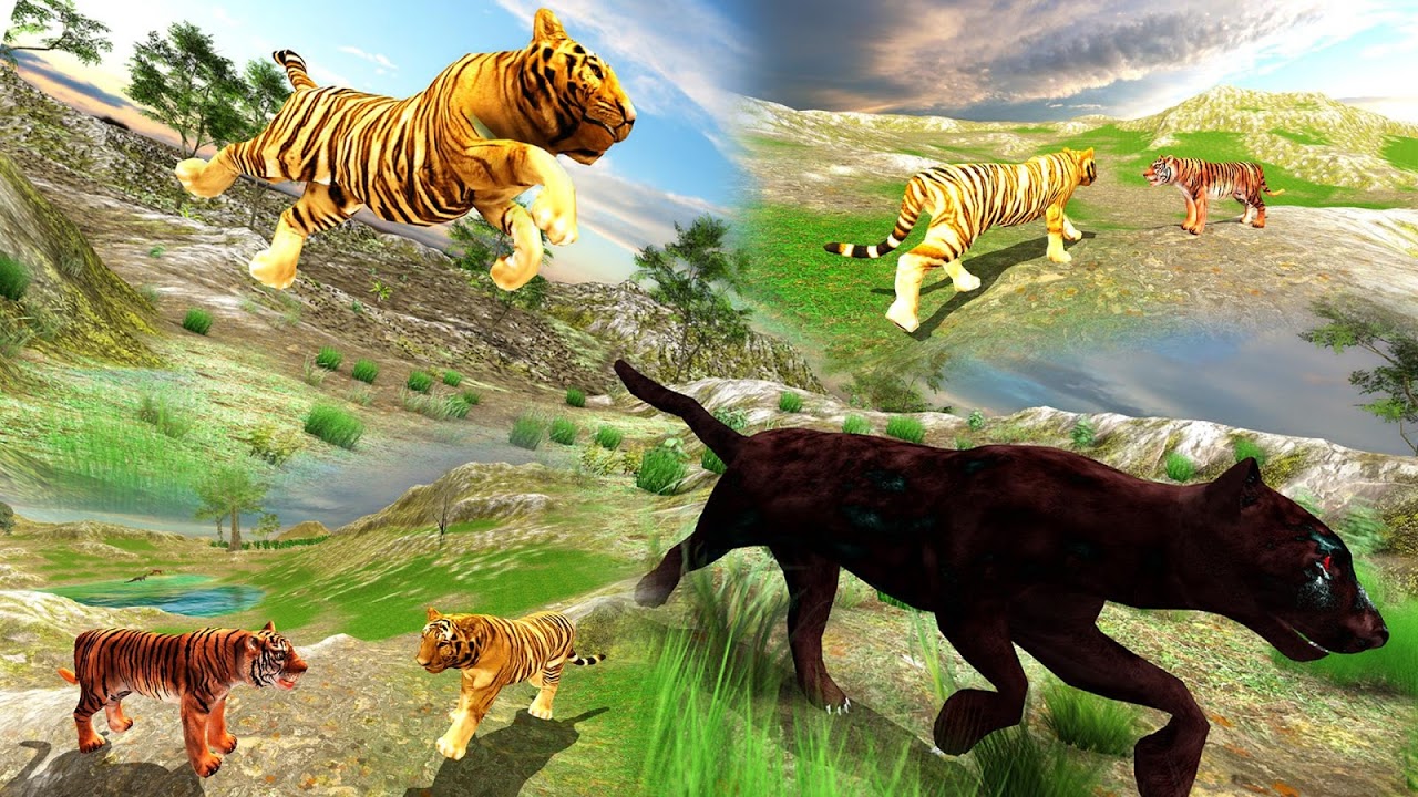 Tiger Simulator 3D em Jogos na Internet