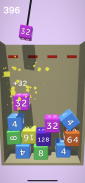 Tower Cube: 2048 merge 3D puzzle screenshot 4