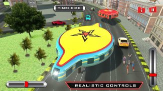 Real Gyroscopic Bus Simulator 3D - Transport Games screenshot 1