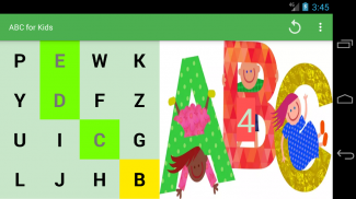 A game in ABC for kids screenshot 1