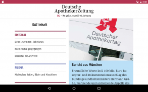 Deutsche Apotheker Zeitung screenshot 0