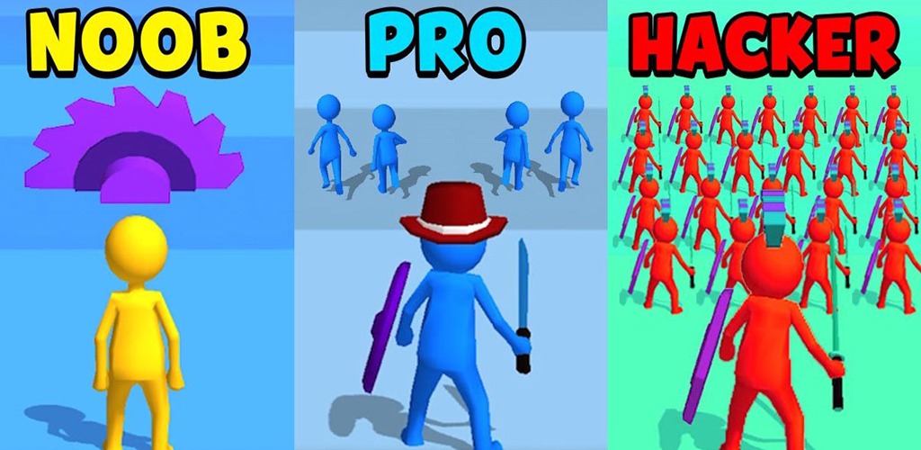 NOOB vs PRO vs HACKER - Stickman Hook 