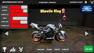 Wheelie King 2 - motorcycle 3D screenshot 3