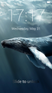 Blue Whale Lock Screen screenshot 2