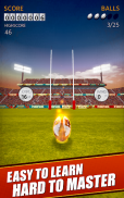 Flick Kick Rugby Kickoff screenshot 1