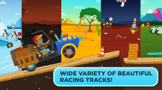बच्चों के लिए फ्री कार गेम-मज़ेदार रेसिंग screenshot 4