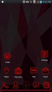 Next Launcher - Red Theme screenshot 0