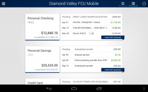 Diamond Valley FCU Mobile screenshot 0