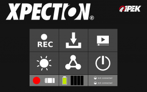 Xpection Control App XAP screenshot 1