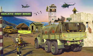 Offroad Army Transporter Truck Driver: Army Games screenshot 3