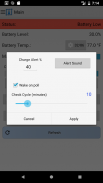 Battery Alert 40-80 Lite screenshot 5
