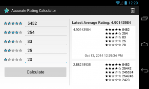 Accurate Rating Calculator screenshot 7