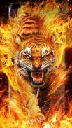 Fire Tiger Live Wallpaper screenshot 3