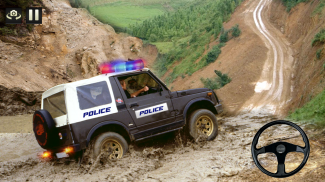 Fast Police Jeep Simulator: Police Car Chase Game screenshot 2