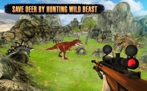 الديناصورات صياد البرية الغابة الحيوانات سفاري screenshot 2