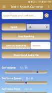 Text to Speech Converter - TTS - by SoftHold screenshot 2