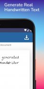 Ai HandWrite - Ai Generated Real Handwriting screenshot 3