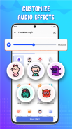 تغییر صدا - جلوه های صوتی screenshot 2