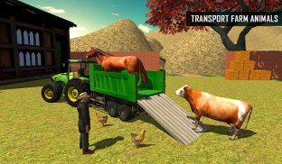 Tractor Driving Real 3D Farm Simulator Games 2018 screenshot 19