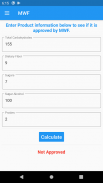 MWF Calculator screenshot 2