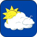 Cartoon Clouds Live Wallpaper Icon