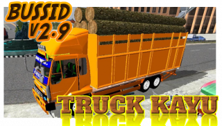 Livery Bussid Mod Truck Kayu screenshot 0