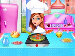 Make Pasta Food Kitchen Fever screenshot 2