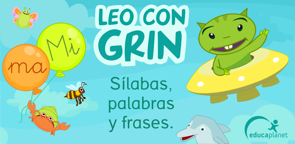 Aprender a leer 1 con Grin na App Store