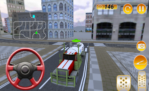 Parking Milk Truck Game screenshot 0