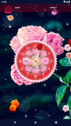 Rose Clock 4K Live Wallpaper screenshot 8