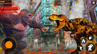 Godzilla Smash King Kong Games screenshot 0