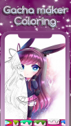 Gacha Life Maker Coloring screenshot 3