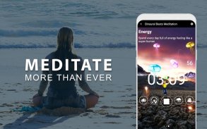 Binaural Beats Brain waves: meditation app screenshot 1