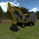 Excavator Simulator 3D Icon