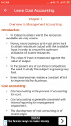 Learn Cost Accounting screenshot 1
