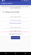 Emergency Contacts screenshot 1