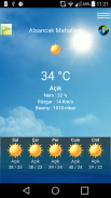 Transparent Weather Widget ( Şeffaf Hava Durumu ) screenshot 1