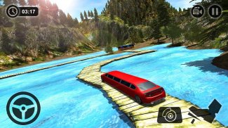 Offroad Hill Limo Pickup Public Transporter screenshot 6