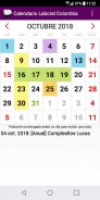 Calendario Laboral Feriados Colombia 2019 screenshot 5