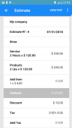 Estimate & Invoice screenshot 6