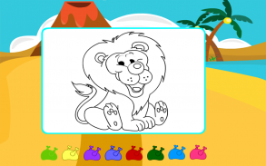 Coloring Proud Lion screenshot 1