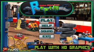 Free New Hidden Object Games Free New Solve Repair screenshot 2