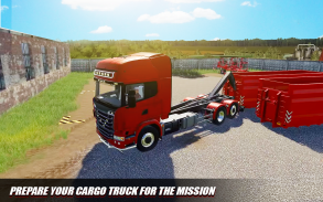 Euro Cargo Truck Simulação 3D screenshot 2