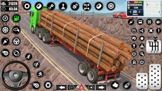 Log Transporter Truck Driving screenshot 3