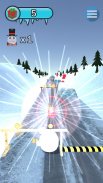 Snowman Endless Runner Game screenshot 1