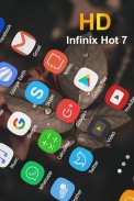 launcher Theme For Infinix 7 with photo editor screenshot 1