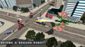 Dragon Robot Transform Game screenshot 8