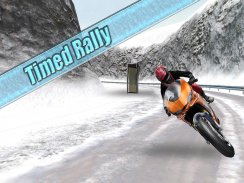 Ice Ridge Frozen sepeda Rally screenshot 3